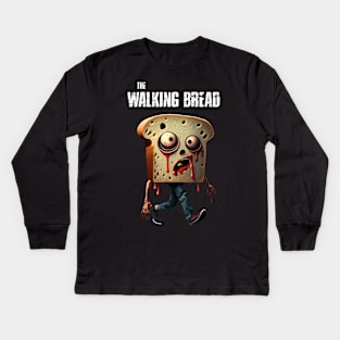 The Walking Bread Kids Long Sleeve T-Shirt